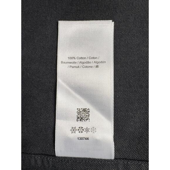 Fred Perry Brushed Oxford Shirt Men's XL Black Button Down Long Sleeeve NWT - Picture 6 of 6